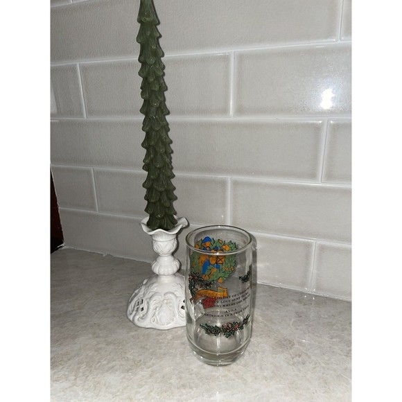 12 Days of Christmas Drinking Glass Tumbler - 12th Day -MINT, Replacement - Picture 3 of 5